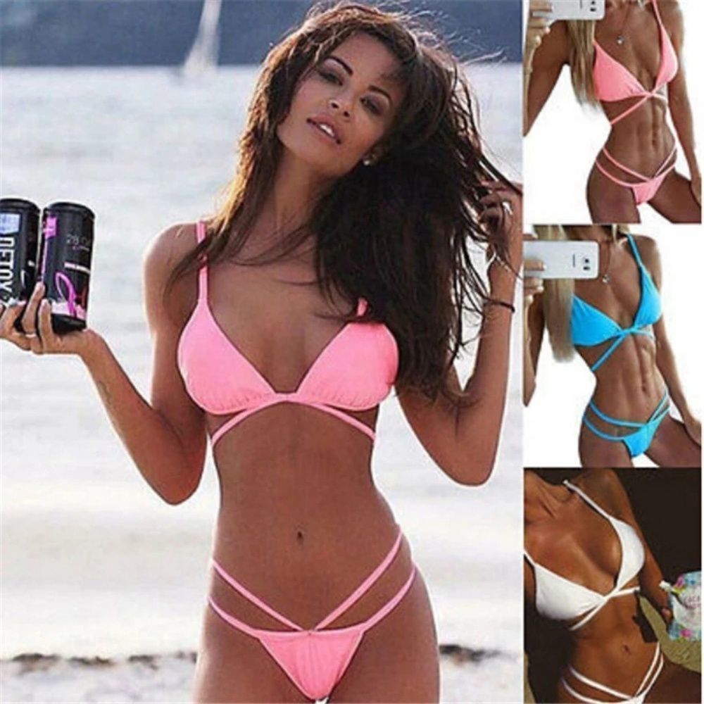 Simple Brazilian Bikini great look small tan 2026